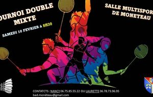 Tournoi double mixte à Monéteau