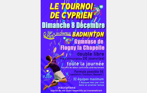 Tournoi de Cyprien