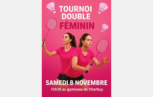 Tournoi double féminin