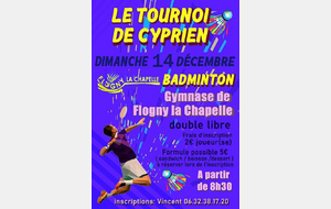 Le tournoi de Cyprien