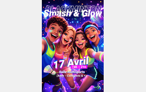 Soirée blackminton avec les Ados du centre de loisir