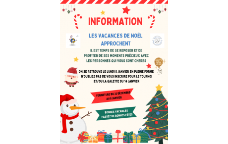 Vacances de Noël