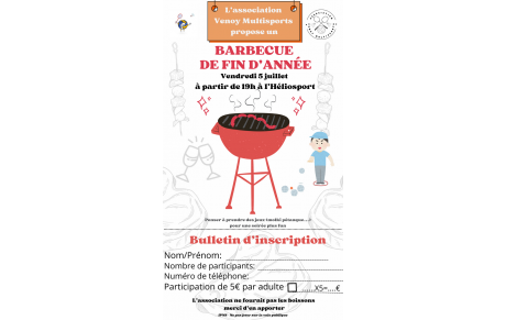 Barbecue de fin d'année